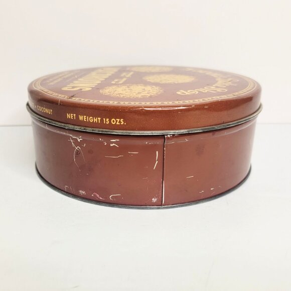 Lowen's Bake Shop Brooklyn Macaroons Vintage Cookie Tin - VTG - Picture 3 of 7